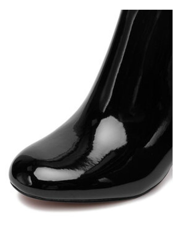 Nine West Botki CEO-TALA-01 Czarny. Kolor: czarny. Materiał: materiał