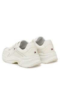 TOMMY HILFIGER - Tommy Hilfiger Sneakersy FW0FW08556 Biały. Kolor: biały. Materiał: skóra #6