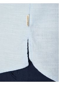 Blend Koszula 20717676 Błękitny Regular Fit. Kolor: niebieski. Materiał: bawełna