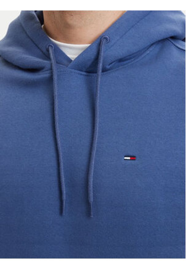 Tommy Jeans Bluza DM0DM20742 Niebieski Regular Fit. Kolor: niebieski. Materiał: bawełna