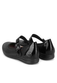 Rieker Baleriny L9352-00 Czarny. Kolor: czarny. Materiał: skóra #3