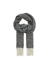 Pieces Szalik 17144460 Czarny. Kolor: czarny. Materiał: poliester, materiał