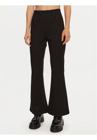 Vero Moda Legginsy Augusta 10313053 Czarny Flared Fit. Kolor: czarny. Materiał: syntetyk