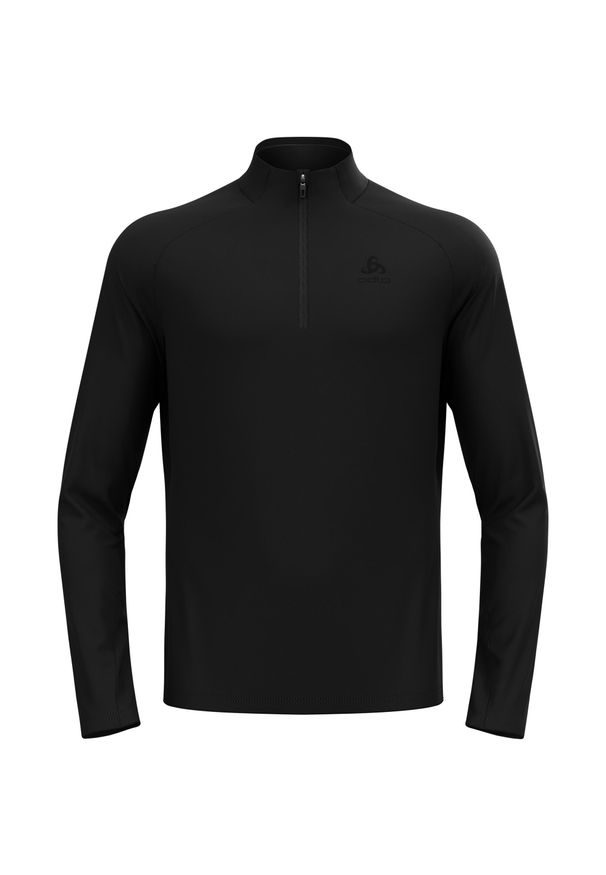 Odlo - Bluza techniczna męska ODLO Essential Light Mid Layer 1/2 zip. Kolor: wielokolorowy, czarny, szary