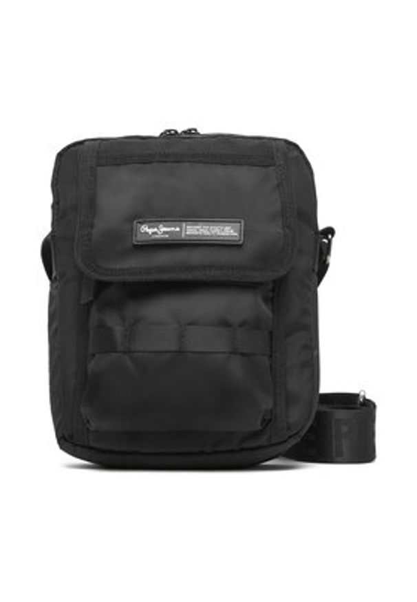 Pepe Jeans Saszetka Timothy Core PM030879 Czarny. Kolor: czarny. Materiał: materiał