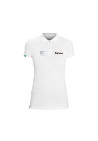 SPIUK - Damska koszulka polo Spiuk SC Community. Typ kołnierza: polo. Kolor: biały