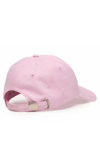 Calvin Klein Czapka z daszkiem Monologo Embroidery Baseball Hat LV04K5026G Różowy. Kolor: różowy. Materiał: bawełna #2