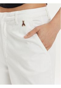 Patrizia Pepe Spodnie materiałowe 2P1577/D076-W146 Biały Relaxed Fit. Kolor: biały. Materiał: bawełna #5