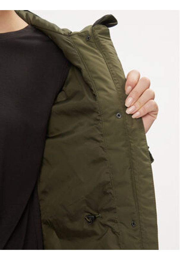Helly Hansen Parka Frida 53686 Zielony Regular Fit. Kolor: zielony. Materiał: syntetyk