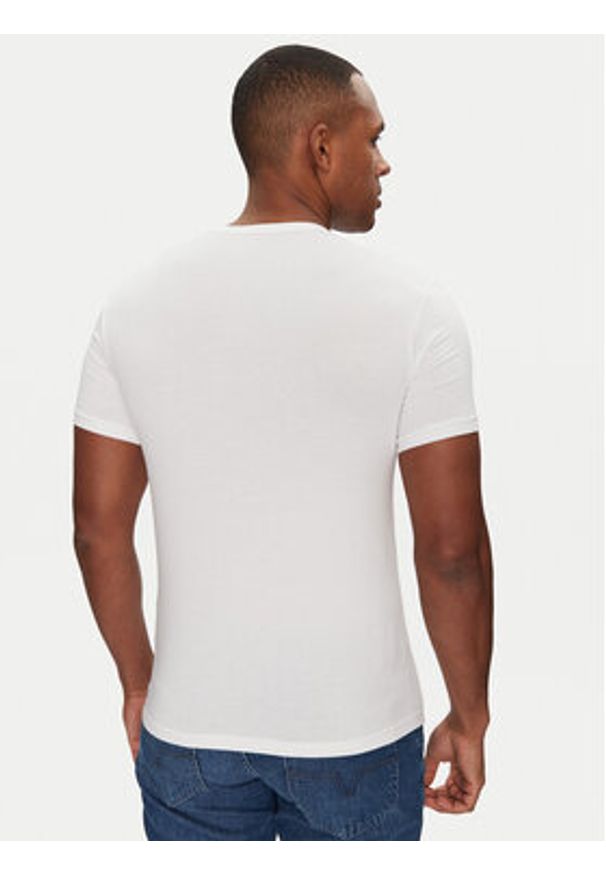 Emporio Armani Underwear Komplet 2 t-shirtów EM001849 AF10778 M0081 Kolorowy Slim Fit. Materiał: bawełna. Wzór: kolorowy