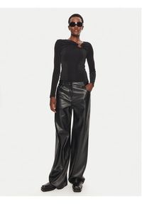 Hugo Body 50525729 Czarny Regular Fit. Kolor: czarny. Materiał: syntetyk
