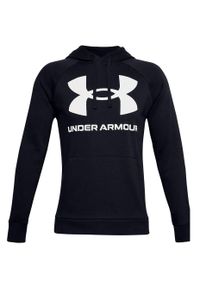 Bluza fitness męska Under Armour Rival Fleece Big Logo HD. Kolor: czarny. Sport: fitness