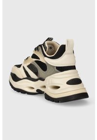 Buffalo sneakersy Triplet M kolor beżowy 1636051. Zapięcie: sznurówki. Kolor: beżowy. Materiał: guma. Obcas: na platformie #4