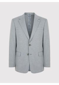 Pako Lorente - PAKO LORENTE – Szara casualowa marynarka męska. Okazja: na co dzień. Kolor: szary. Materiał: wiskoza, poliester, elastan. Wzór: gładki. Styl: casual