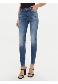 Guess Jeansy W4BAJ3 D592C Niebieski Skinny Fit. Kolor: niebieski #1