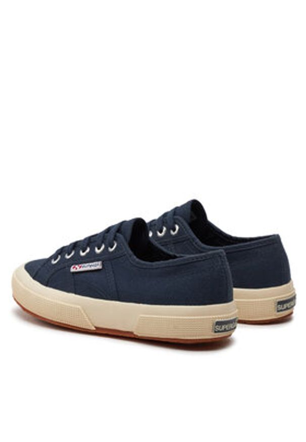 Superga Tenisówki 2750 Cotu Classic S000010 Granatowy. Kolor: niebieski. Materiał: materiał