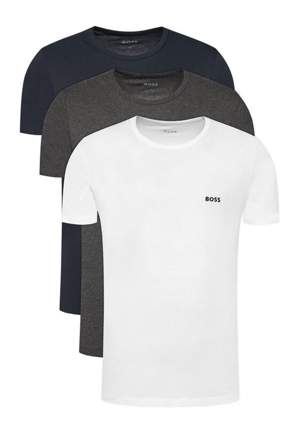 BOSS Komplet t-shirtów Classic 50475284 Kolorowy Regular Fit. Materiał: bawełna. Wzór: kolorowy