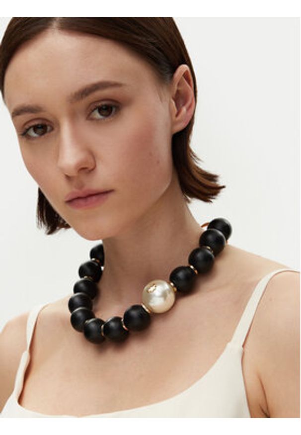 Weekend Max Mara Naszyjnik Vodka 2515751045650 Czarny. Materiał: metalowe. Kolor: czarny