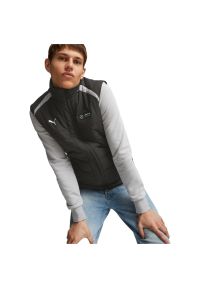Kamizelka Puma Mapf1 Padded Gilet, Mężczyźni. Kolor: czarny. Materiał: poliester, materiał