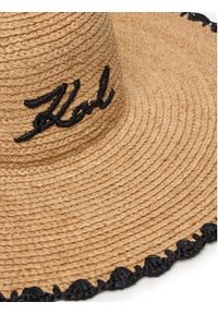 Karl Lagerfeld - KARL LAGERFELD Kapelusz B1W46084 Beżowy. Kolor: beżowy. Materiał: syntetyk #4