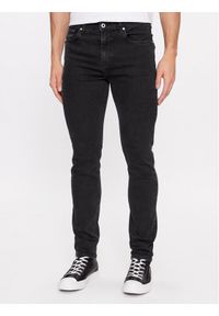 Karl Lagerfeld Jeans Jeansy 240D1101 Czarny Skinny Fit. Kolor: czarny