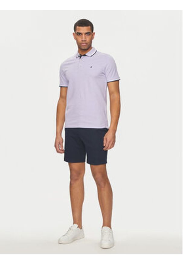 Jack & Jones - Jack&Jones Szorty materiałowe Jpstmarco 12249321 Granatowy Slim Fit. Kolor: niebieski. Materiał: syntetyk