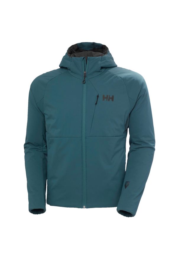 Kurtka turystyczna z kapturem Helly Hansen Odin Stretch 2.0. Typ kołnierza: kaptur. Kolor: niebieski