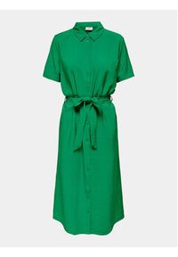 JDY Sukienka koszulowa Soul 15317408 Zielony Regular Fit. Kolor: zielony. Materiał: wiskoza. Typ sukienki: koszulowe #5