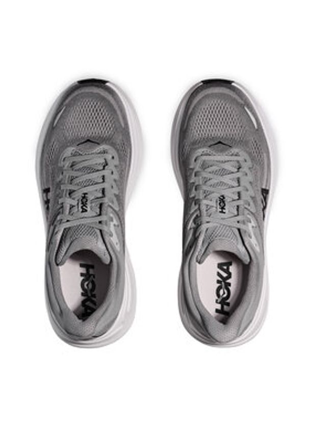 HOKA - Hoka Buty do biegania Bondi 9 1162011 Szary. Kolor: szary. Materiał: materiał