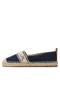 Lauren Ralph Lauren Espadryle Caylee II 802891448001 Granatowy. Kolor: niebieski. Materiał: materiał