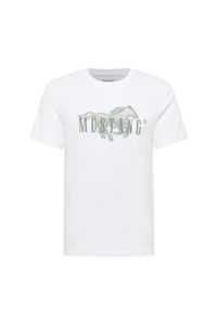 Męski T-Shirt Mustang Style Austin Bright White 1016858 2007 #5
