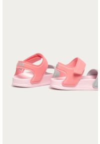 Adidas - adidas - Sandały dziecięce Adilette. Zapięcie: rzepy. Kolor: różowy. Materiał: syntetyk, materiał, guma #4