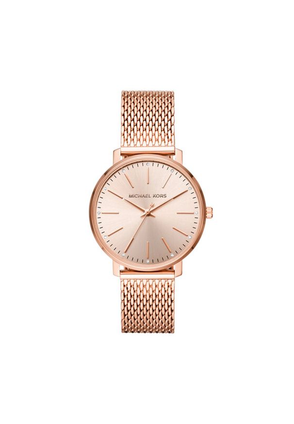 Michael Kors Zegarek Pyper MK4340 Złoty. Kolor: złoty