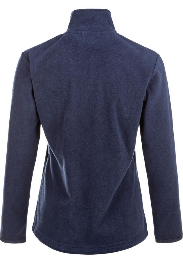 Damska bluza dresowa Whistler Cocoon. Kolor: niebieski. Materiał: dresówka, polar. Sport: turystyka piesza