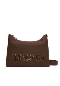 Love Moschino - Torebka LOVE MOSCHINO. Kolor: brązowy