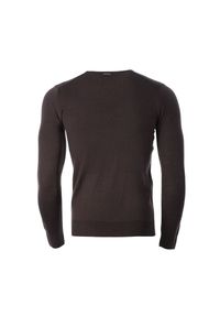 Antony Morato Sweter V-Neck | MMSW00215 | Mężczyzna | Brązowy. Okazja: na co dzień. Typ kołnierza: dekolt w serek. Kolor: brązowy. Materiał: wełna, akryl. Styl: casual #3