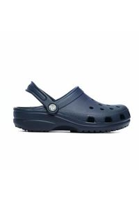 Dziecko Surfing Japonki Crocs Classic Clog Kids, Navy Blue. Okazja: na plażę, na co dzień. Kolor: niebieski. Materiał: syntetyk, materiał. Styl: casual