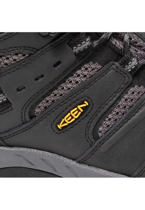 keen - Keen Trekkingi Koven Mid Wp 1020210 Czarny. Kolor: czarny. Materiał: skóra. Sport: turystyka piesza
