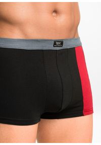 bonprix - Bokserki o dopasowanym kroju z bawełną (3 pary). Kolor: czarny. Materiał: bawełna #3