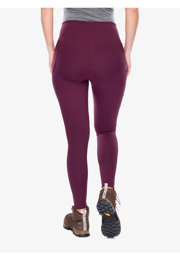 Fjällräven - Legginsy damskie Fjallraven Abisko Tights. Kolor: fioletowy