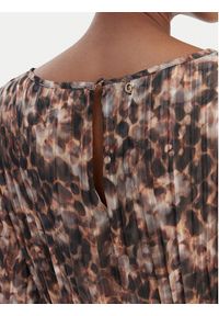 Guess Sukienka codzienna W6RK37 WJ712 Brązowy Regular Fit. Okazja: na co dzień. Kolor: brązowy. Materiał: syntetyk. Typ sukienki: proste. Styl: casual #3