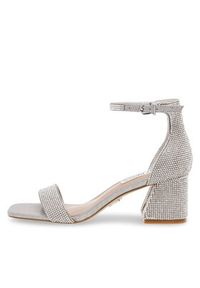 Steve Madden Sandały Epix-R Sandal SM11002813-04004-968 Srebrny. Kolor: srebrny. Materiał: materiał