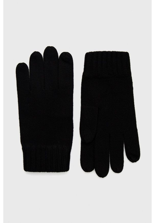 Polo Ralph Lauren - Rękawiczki. Kolor: czarny