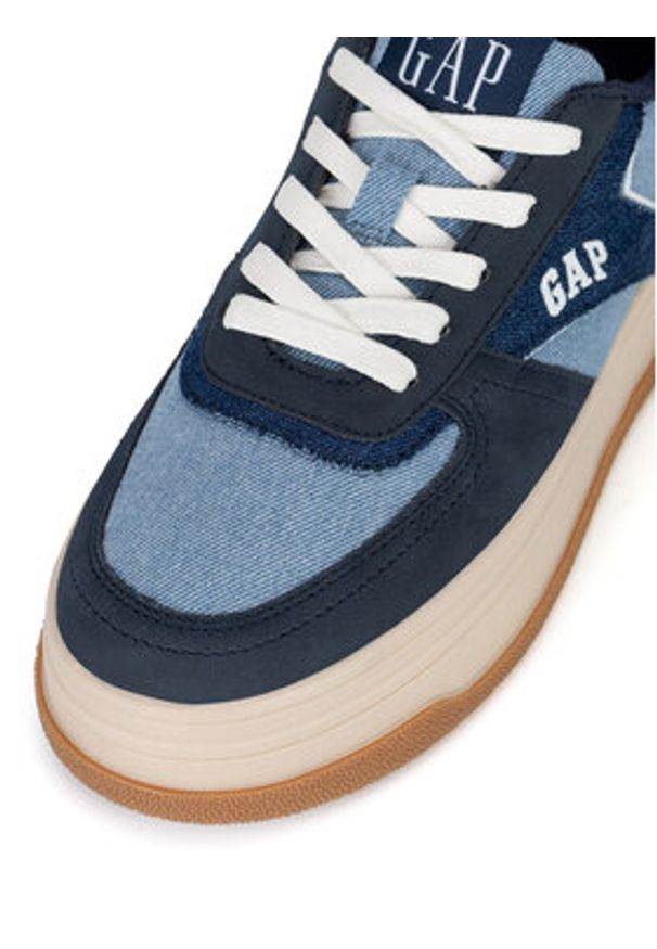 GAP - Gap Sneakersy PARADISE CUP LOW W GP514033CW-NVAB Granatowy. Kolor: niebieski. Materiał: materiał