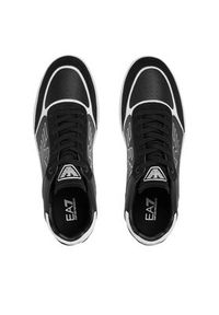 EA7 Emporio Armani Sneakersy 7X000405 AF19826 MC001 Czarny. Kolor: czarny. Materiał: skóra #4