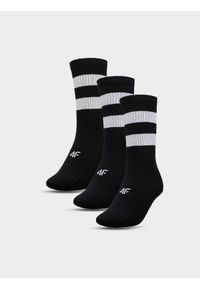 4f - Skarpetki casual za kostkę (3-pack) uniseks. Kolor: wielokolorowy. Materiał: materiał, bawełna, dzianina