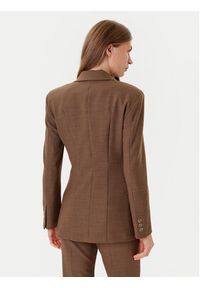Marella Marynarka Agile 2523046201 Brązowy Regular Fit. Kolor: brązowy. Materiał: syntetyk #5