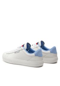 Tommy Jeans Sneakersy Tjw Cupsole Sneaker Ess EN0EN02508 Biały. Kolor: biały, niebieski. Materiał: skóra #4