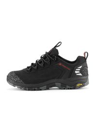 ALPINE PRO - Buty trekkingowe niskie unisex Alpine Pro Spidere Vibram. Kolor: czarny. Styl: sportowy. Sport: turystyka piesza