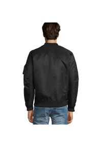 SOL'S - Kurtka Rebel Dla Dorosłych Unisex. Kolor: czarny. Sport: turystyka piesza
